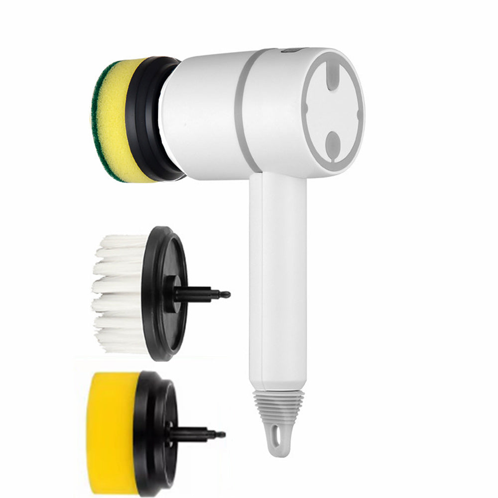 Electric Cleaning Brush – Wireless USB Rechargeable Spin Scrubber for Kitchen, Bathtub, Tiles & Dishes