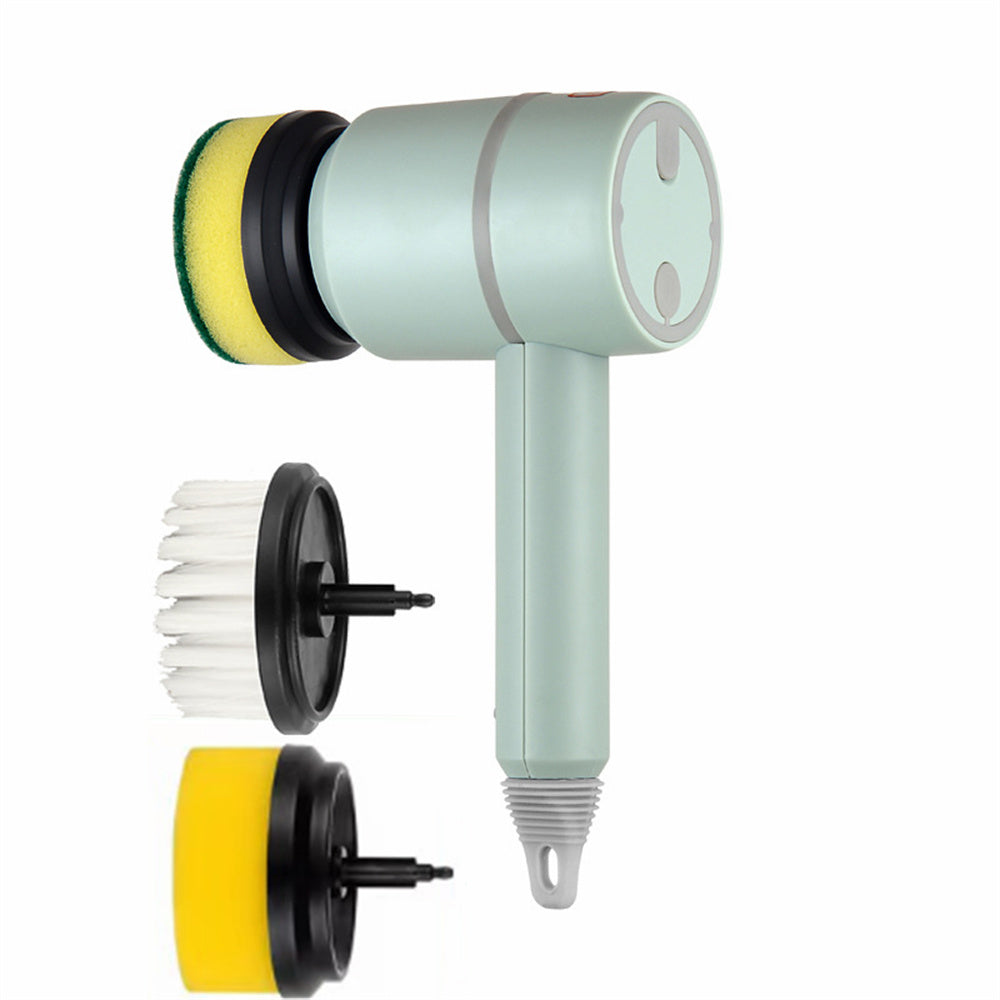Electric Cleaning Brush – Wireless USB Rechargeable Spin Scrubber for Kitchen, Bathtub, Tiles & Dishes