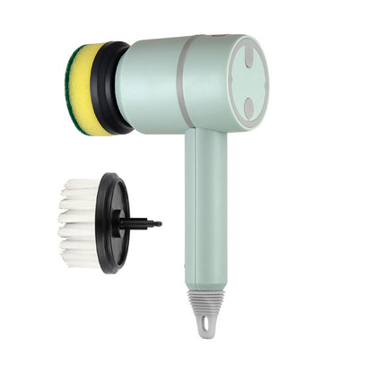 Electric Cleaning Brush – Wireless USB Rechargeable Spin Scrubber for Kitchen, Bathtub, Tiles & Dishes