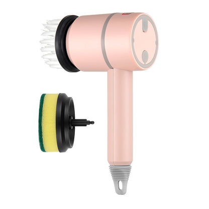 Electric Cleaning Brush – Wireless USB Rechargeable Spin Scrubber for Kitchen, Bathtub, Tiles & Dishes